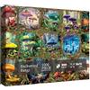 BBOLDIN Puzzle a Fungo per Adulti, 1000 Pezzi, Naturale, Cartone a Tre Strati, Jigsaw Puzzle, 1 Scatola, Decorazione per Soggiorno, Studio o Camera da Letto