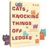 USAopoly | Cats Knocking Things Off Ledges | Gioco Da Tavolo Di Destrezza, Gioco Autonomo Con Torre In Legno, Gatti E Giocattoli | 2-4 Giocatori | 15+ Minuti