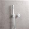 Herzbach MODUL7 rubinetto doccia da incasso con miscelatore, 70.701002.1.07, MODUL7 bianco opaco [Rubinetteria Bagno > Rubinetteria Doccia]