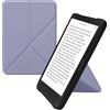 kwmobile Custodia Pieghevole Compatibile con Tolino Shine 3 Cover - Cover Magnetica Pelle PU eReader con Stand - lavanda