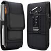 ORIA Vertikal - Custodia da cintura adatta per Fossibot F105 F109S F110 Pro 5G F110L F112 Pro, con moschettone, passante laterale, custodia protettiva XXL