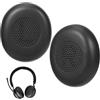 Zorplex Cuscinetti di Ricambio Compatibile con Jabra Evolve2 65 (65MS 65UC USB)/Evolve2 40 /Elite 45h On-Ear Wireless Headset con Morbida Pelle Proteica, Spugna Memory,Isolamento Acustico