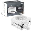 ASUS Prime 750W Bronze, Alimentatore Modulare per PC, 750W di Potenza, PCle Gen 5.0, 80 Plus Bronze, Standard ATX 3.0, Ventola con Doppio Cuscinetto a Sfera, Bianco, PRIME-750B-WHITE