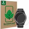 ScreenLeaf 2 Pezzi Pellicola protettiva per Garmin Vivomove Trend [Proteggi Schermo Sostenibili, Clear, Antigraffio]