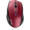 TECKNET Mouse Bluetooth, Mouse Wireless 3200 DPI, Durata Batteria 24 Mesi, Wireless Bluetooth 6 Livello DPI Regolabile con Indicatore di Batteria per PC Mac