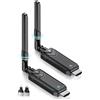 Tongtion Portata 400 m Trasmettitore e Ricevitore HDMI wireless 1080P 1 trasmettitore a 4 ricevitori, per laptop, fotocamera, TV box, HDTV, monitor, proiettore