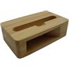 Voyoo Supporto per Cellulare in Legno con Funzione Amplificatore Sonoro, Supporto Universale per Cellulare in Legno