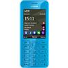 Microsoft Nokia Asha 206 Smartphone (6,1 cm (2,4 pollici), display 1,3, Fotocamera da Megapixel, GSM, Java, Dual SIM) Blu
