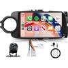 Hodozzy Autoradio per Toyota Yaris 2012-2017 con Wireless Carplay Android Auto, Touchscreen da 9 pollici con Bluetooth/RDS FM/Youbube/V-Link/GPS/USB/SWC+Telecamera Posteriore