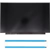 EU-SOURCING Nuovo schermo da 144Hz per NE156FHM-NX3, NE156FHM-NX3 V18.0 Laptop 15,6 LED LCD 72% Gamut Full HD IPS Display 40 pin MATTE Pannello antiaderente con nastro adesivo