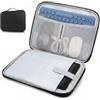 SINAYREK Custodia Tablet 9-11 con Maniglia - Universale per iPad Air M3/A16 2025, iPad 10/9/8/7, Galaxy Tab A9+/A11 Plus 11 - Impermeabile Imbottita, Nero