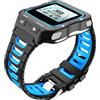 NotoCity Cinturino per Garmin Forerunner 920XT, in Morbido Silicone di Ricambio Sostitutivo Cinturino(blu bianco)