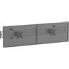 KIMEX - Supporto per TV - Montaggio a parete - Menu Board - per 2 schermi 32'' - 031-3232K1