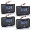 Gibbab 108 W 4 porte 12 V RV presa interruttore USB, 2 * 36W PD3.0 Type-C + 2 * 18W QC3.0 pannello di ricarica rapida montaggio a parete presa caricabatteria da auto impermeabile adattatore