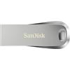 SANDISK Ultra Luxe 1TB Unità Flash, Chiavetta USB Type-A (Velocità fino a 400 MB/s, USB 3.2 Gen 1 + USB 3.0 capable, Protezione Tramite Password, Software RescuePRO Deluxe, Corpo in Metallo) Argento