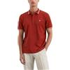 Marc O'Polo Marc OߴPolo Uomo Maglietta polo a maniche corte in cotone bio regular fit, Blu (Dark Navy), S