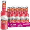 Breezer Drink alcolico BREEZER al gusto Pompelmo Rubino Intenso, vol. 4%, 24 x 27,5 cl / 275 ml, Drink alcolico premiscelato e pronto da bere in bottiglia