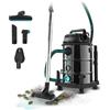 Cecotec Aspiratore solidi e liquidi in metallo con cavo da 30 L Conga Rockstar Wet & Dry Steel Pro Tool Neo. 1600 W, Aspirazione e funzione soffiante, Include presa per utensili, 3 accessori