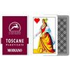Modiano Toscane 85 Grandi - Carte da gioco regionali toscane in cartoncino duplex rinforzato 410 gmq - Scopa Briscola Tresette - 100% Made in Italy