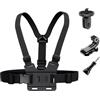 YEHOLDING Supporto per fascia toracica regolabile compatibile con Insta 360 X5 X4 Air X4 X3 X2 X, accessori action cam kit compatibile con Insta360 ACE Pro 2 ACE Pro ACE ONE RS R GO 2 3