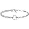 KIDULT - Bracciale in acciaio 316L zirconi | Duetto