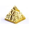 EASCHEER Statua a piramide egiziana, modello mini piramide, statuetta decorativa per la casa, per mensola da scrivania