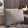 UWOBTN Grande Cuscino da Lettura 50/60/70/80/90cm Cuscino di Supporto lombare/Schiena, Cuscini Testata Letto con Fodera Rimovibile, per Letto e divano Tatami(A,80x50x10cm)