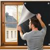 johgee Tende a Rullo Oscuranti Magnetiche Johgee 200 x 145 cm, 420D Oxford, Senza Fori, Tenda Oscurante per Camere da Letto, Lucernari e Balconi, Protezione Solare, Nero