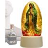 Generico Lampada Da Tavolo A LED | Lucerna Religiosa Da Preghiera Per Scrivania | Luminosa Notturna USB Della Madonna | Per Camera Da Soggiorno Asilo Compleanno Casa