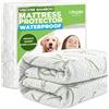 Utopia Bedding Coprimaterasso Matrimoniale Impermeabile Queen Viscosa Premium Proteggi Materasso, Oeko-Tex Certified, Traspirante, Tutto Intorno Elastico