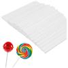 HIKPACKER 400 Pezzi Bastoncini per Cake Pops, 10cm, per Cakepop, Caramelle Arcobaleno