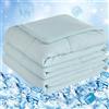 RUMBALUXY Coperta Rinfrescante, Q-Max >0,45 Coperta Estiva Matrimoniale, Leggera Traspirante, Blu ghiaccio, 228x228CM