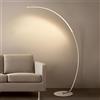 Generico Arco Lampada da Terra Lampada da Terra LED Dimmerabile Camera da Letto Ufficio Piantana con Telecomando per Atmosfera di Festa Lampada Ad Arco per Soggiorno,B