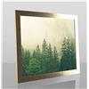 1a Bilderrahmen Monaldo - Cornice portafoto deluxe, 34 x 24 cm, colore oro antico, cornice intercambiabile, sfondo bianco, vetro sintetico trasparente