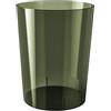 rockible Pattumiera Contenitore per rifiuti Trasparente Cestino per rifiuti Pattumiera per Cucina Bagno, Verde M
