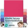 etérea Himmlische Qualität etérea Jersey lenzuolo con angoli 80x160-80x180 cm Rosa Epaisseur 15-20 cm - 100% Cotone - Oekotex materasso Letto copripiumino - lenzuola 80x160cm - 80x180cm Rose