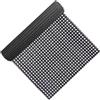 selliner Fettuccia in rattan larga 50,8 cm, lunghezza 3 m, colore nero, in plastica rattan, per mobili, sedie, armadi, soffitti, letti e progetti in rattan, forniture per tessitura, in rattan a rete aperta