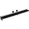 SOTECH Portacravatte estraibile 450x78x81 mm argento/nero, a sinistra