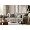 l&j Copritutto Tartan Telo Copridivano 240 x 270 cmy, Telo Scozzese Copritutto Tessuto innovativo misto cotone, Fantasia Rosso, Ideale Come Telo Arredo, Salvadivano o Copriletto Estivo 2 Piazze (Brown)