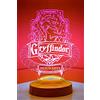 Sentidos - Lampada Notturna A LED Con Motivo 3D Grifindoro, Adatta Come Regalo Per Ragazzi E Bambini, Compleanno O Battesimo, Da Scrivania E Camera Da Letto