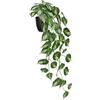 Hollyone Piante artificiali da appendere, 85 cm, Golden Pothos, pianta da interni, falsificata, da appendere, in vaso, per casa, stanza, ufficio, decorazione da tavolo, verde chiaro