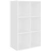 vidaXL Libreria/Mobile TV 36x30x114 cm Porta TV Colori Diversi
