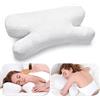 CUZEP Cuscino in Memory Foam, cuscino anti rughe per il sonno laterale, Guanciale Ergonomico Supporto Morbido, cuscino contro le rughe Altezza Regolabile, Rimovibile e Lavabile