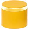 Zafferano, Push-Up, Lampada da Tavolo Ricaricabile e Senza Fili con Controllo Touch, Utilizzabile anche come Lampada da Esterni, Dimmer, 2200-3000 K, Altezza 80-100 cm, Colore Ocra
