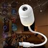 Generic Proiettore Star HD Plug And Play, Luce Notturna USB Rotante a 360° for Auto da Camera da Letto(10pcs)