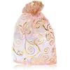 YFZYT 100 Pezzi Sacchetti Regalo in Organza Sacchetti Regalo Multicolore Ideali per Decorazione di Matrimoni, Dolci, Regali - 10x15 cm/3.94x5.91 pollici, Oro Rosa