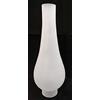 Oberstdorfer Glashütte Cilindro di ricambio in vetro raso ottuso altezza 23 cm diametro inferiore 4,2 cm punto più largo 8,6 cm Oberstdotrfer Glashütte