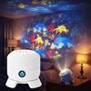 Generico Proiettore di Luce LED Rotante Dinamico per Bambini, Proiettore LED Rotante Dinamico, Dimmerabile, Proiettore per Bambini per Camera da Letto, Calma e Relax (Oceano,Spina USB)