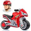 M MOLTO MOLTO | Monopattino da cross Rosso + Casco Mlt Rosso | Monopattino per tutti i terreni | Giocattoli per bambini sicuri e robusti | Promuove un sano sviluppo del bambino | +18 mesi
