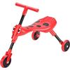 Scuttlebug Triciclo pieghevole per ragazzi e ragazze da 1 a 3 anni, triciclo scarabeo con manubrio-antenne e ruote anti-graffio, sviluppa l'equilibrio e le capacità motorie dei bambini